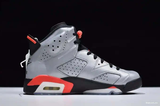 One Kick Reflective 6 CI4072-001 Jordan Air Infrared 3M JSP 0624